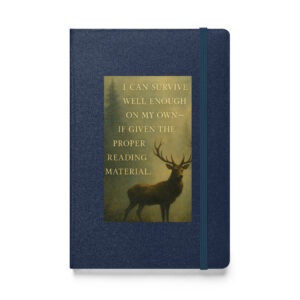 Hardcover bound notebook
