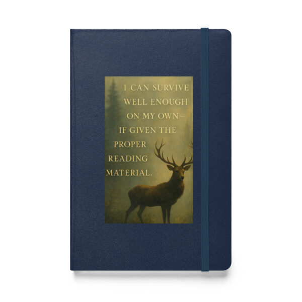 Hardcover bound notebook