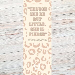 Shakespeare Literary Quote Bookmark