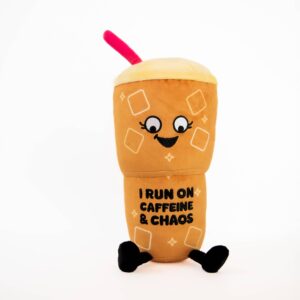 Plush Iced Coffee - I run on caffeine