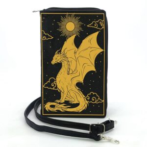 THE BOOK OF DRAGONS BOOK CLUTCH BAG IN VINYL