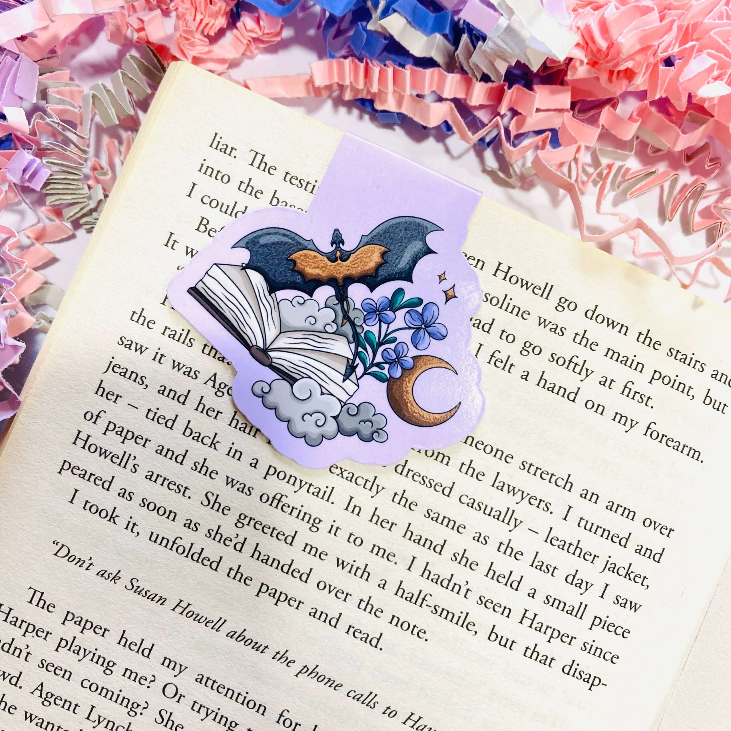 Dragons and books Magnetic Bookmark