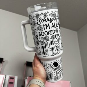 All Booked Up 40oz Tumbler Quencher