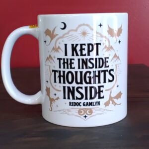 Inside thoughts coffee mug