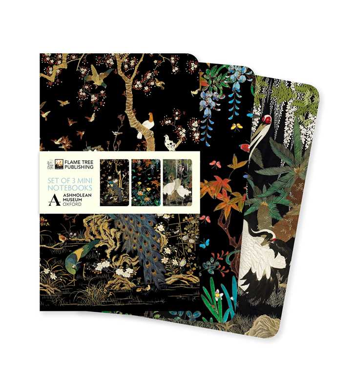 Ashmolean Museum Set of 3 Mini Notebooks by