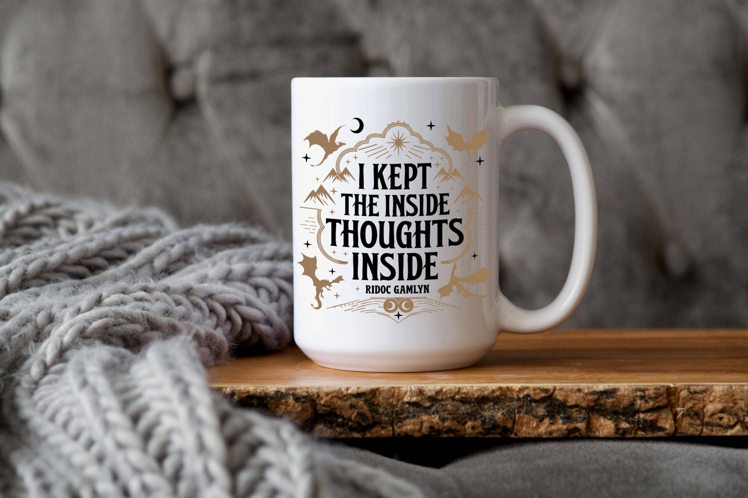 Fourth Wing Merch Coffee Mug, Retro First wing mug