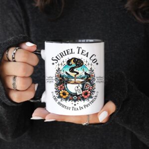 Suriel Tea Co Mug, ACOTAR Coffee Cup, Two Toned Colorful Mug