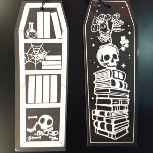 coffin bookmark