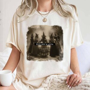 Girls Will Be Girls Witch Shirt, Feminist Witch T-Shirt