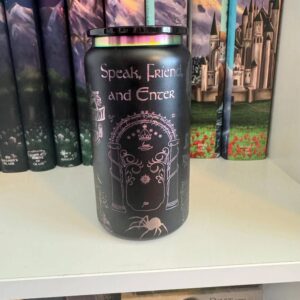 Lord of The Rings Engraved Rainbow Tumbler
